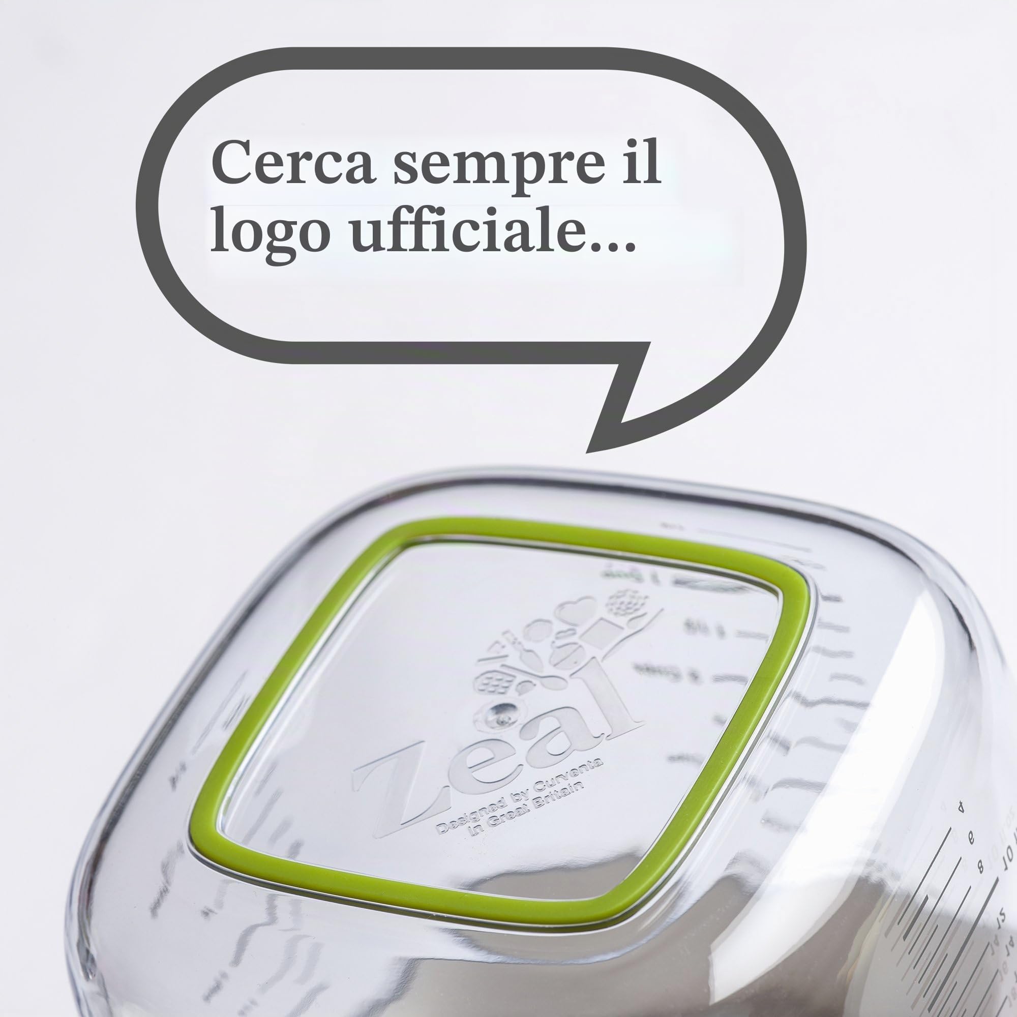 Zeal L211L caraffa graduata, lime