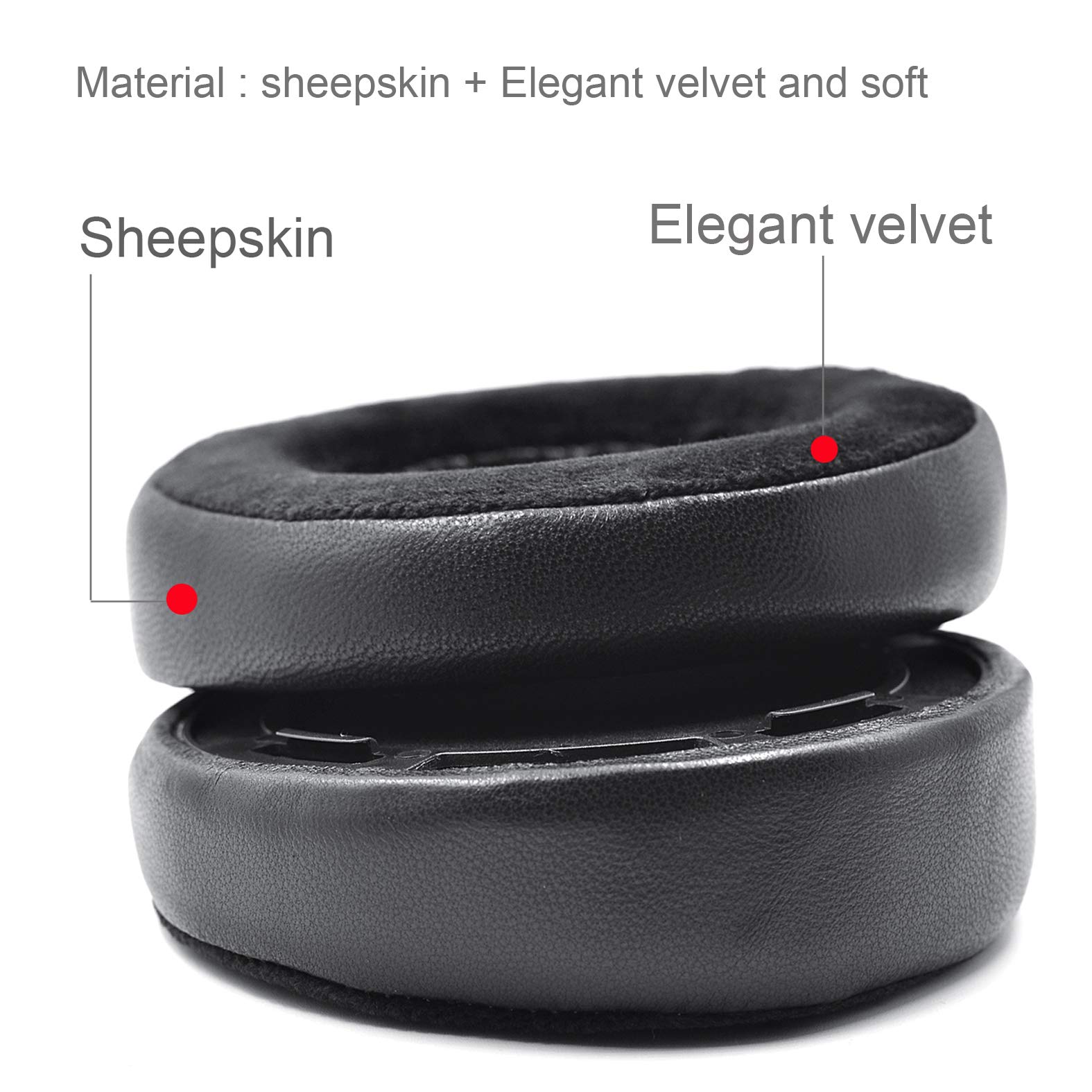 Amazon | SUNDARA イヤーパッド 交換用 defean イヤーパッド シープ