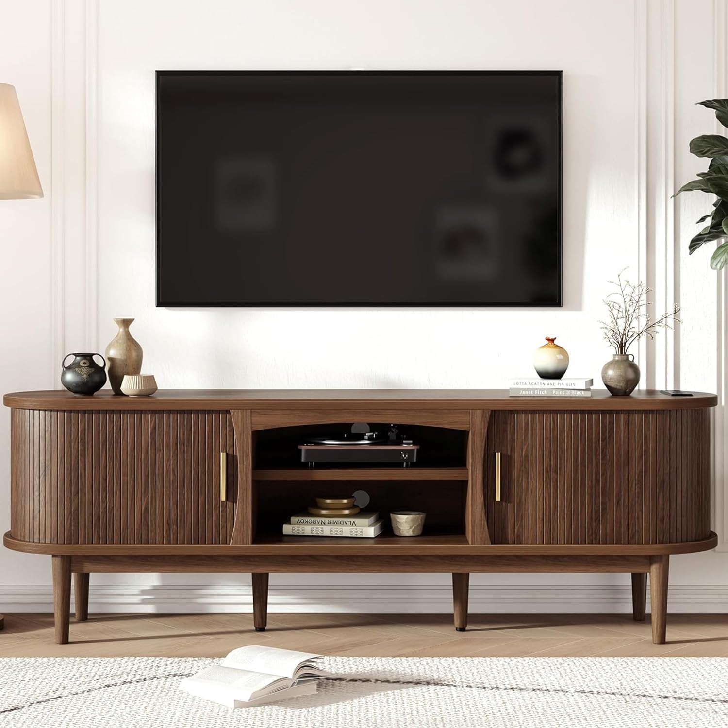 Decofy Mid Century TV Stand