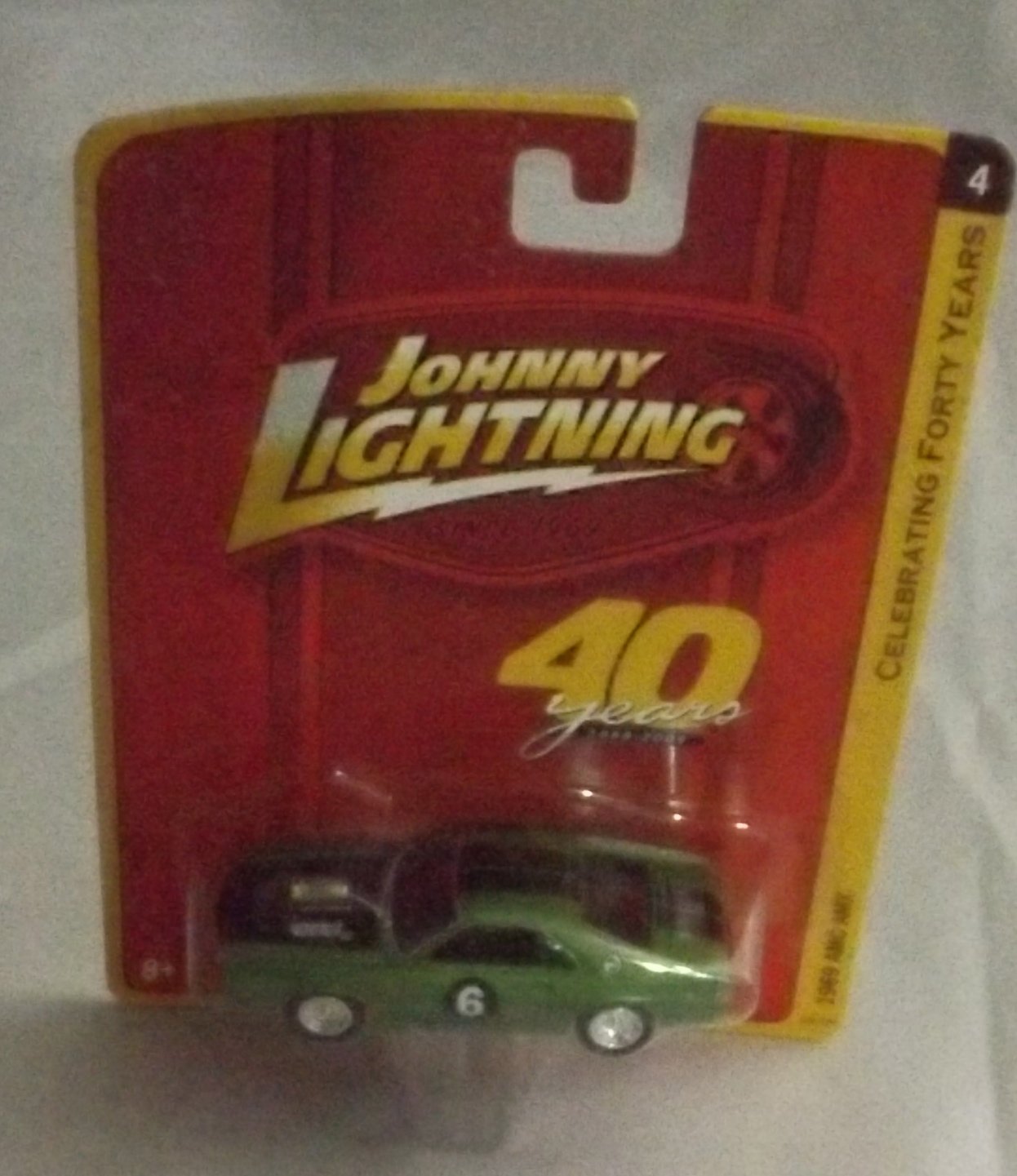 1969 '69 AMC AMX 1/64 DIECAST 40 YEARS 2009 JOHNNY LIGHTNING JL RARE!