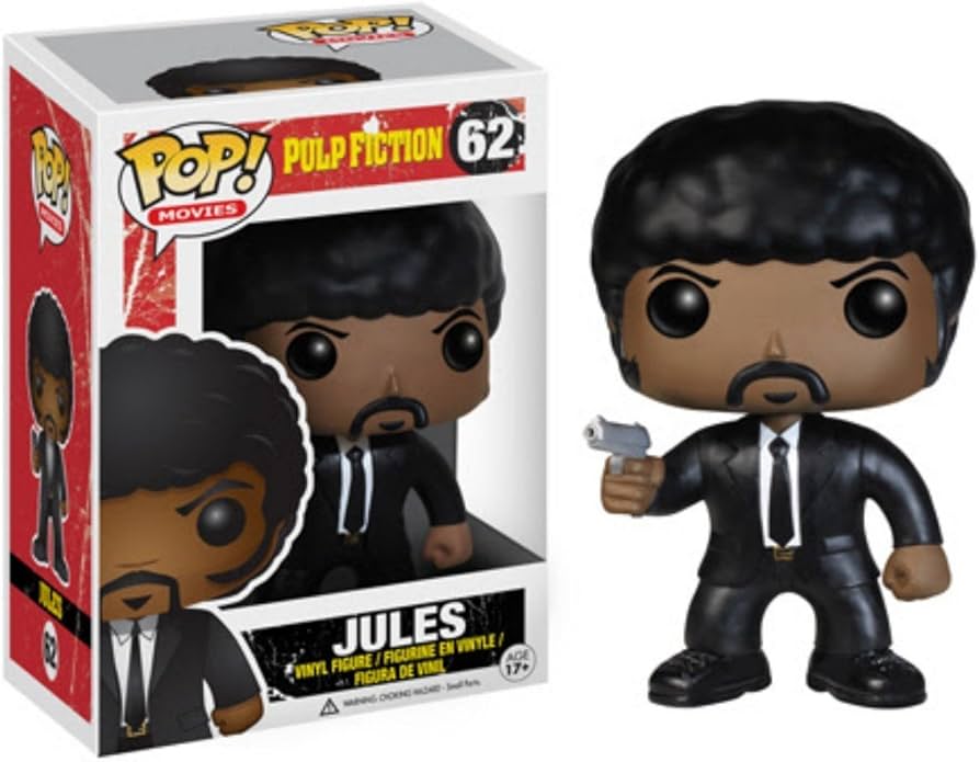 FUNKO POP パルプフィクション フィギュア Pulp Fiction Amazon.com: Funko POP Movies Pulp Fiction Jules Winnifield Vinyl