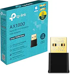 Adaptador USB Wi-Fi 6 AX1800 Nano