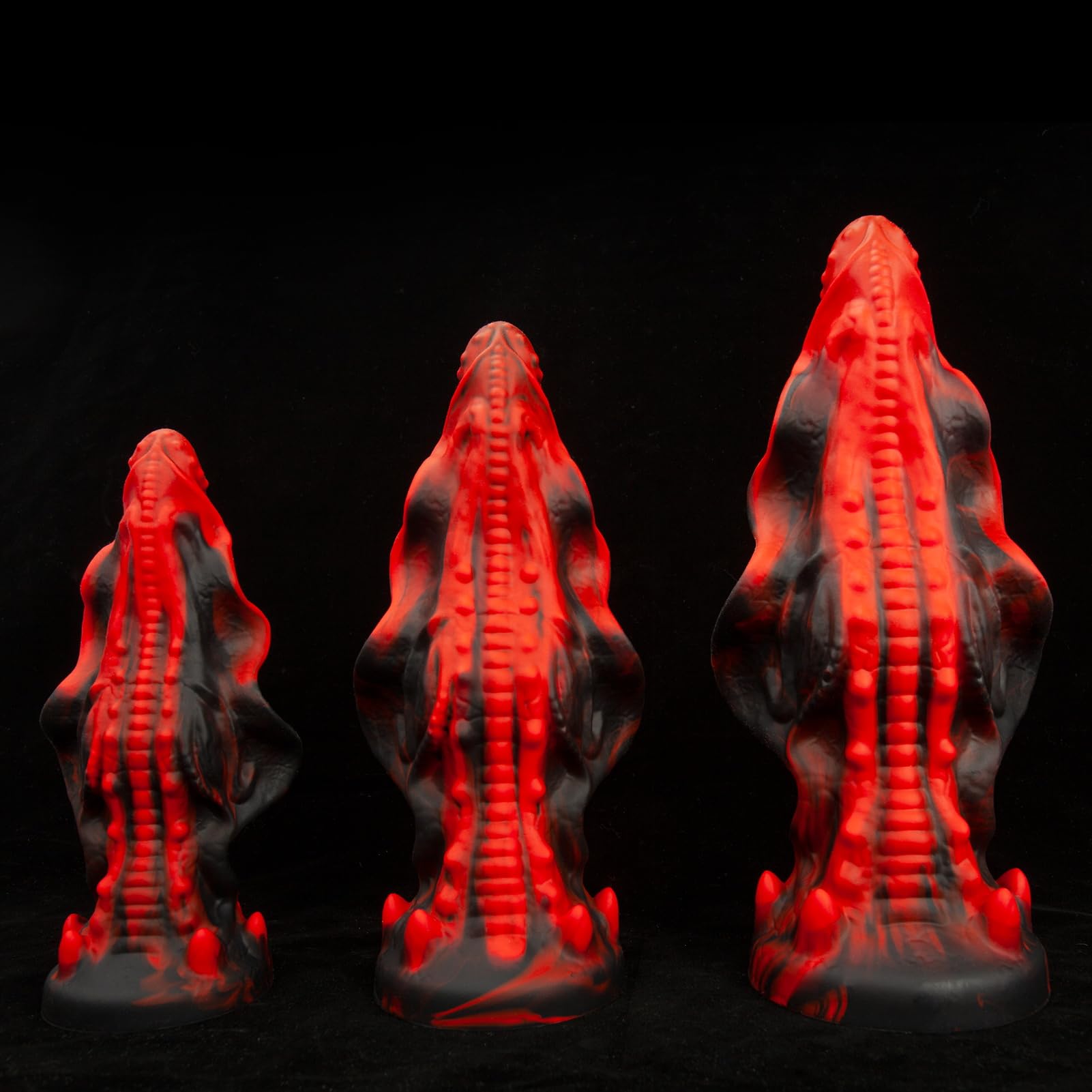 SXOVO Dildo Anale, Dildo Realistico Mostro XXL, Dilatatore Anale per Stimolazione Prostata e Massaggio Vaginale, Fallo Silicone Analesex Toy Sexytoysys Donna Uomo Coppia (L)