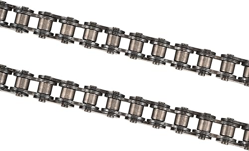 Miniatura 3 de Cadena de rodillos estándar para motocicleta 420, 132 eslabones + rompedor de cadena para motocicleta de 50 cc, 70 cc, 90 cc, 110 cc, 125 cc, ATV,