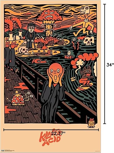 Miniatura 5 de Trends International Killer Acid - Scream Canvas Wall Poster