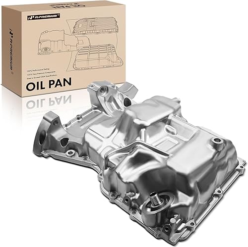 A-Premium Cárter de aceite de motor con tapón de drenaje compatible con Honda Civic 2016-2020 L4 2.0L
