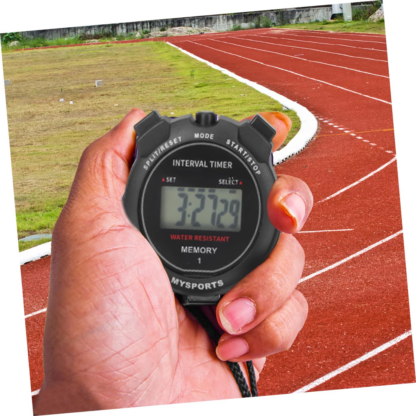BESPORTBLE 5 Pz Cronografo Impermeabile Cronometri Per Lo Sport Cronometri Per Allenatori Cronometro Analogico Orologi Timer Silenzioso Kit Arbitro Automatico Allarme All'aperto Abs