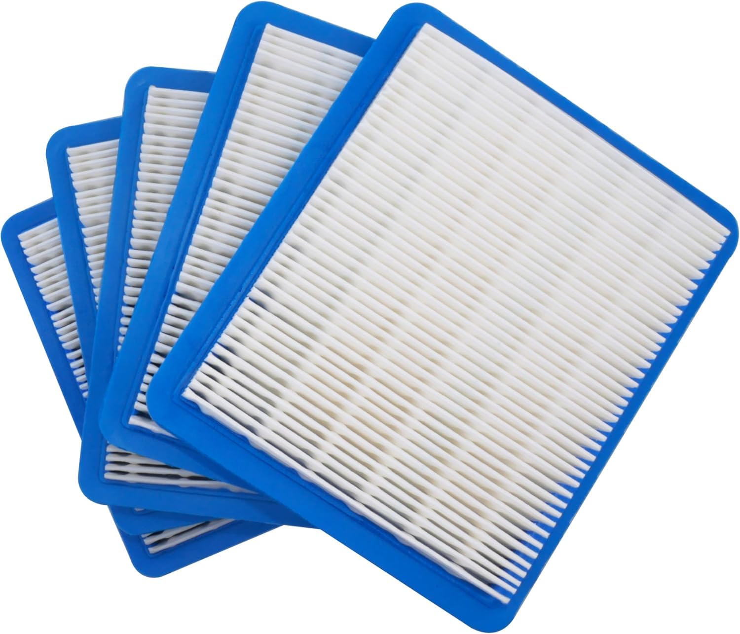 Filtre à Air 491588S pour Briggs Stratton 491588S, Toro 20332, Troy-Bilt TB110, Craftsman 33644, Honda 17211-Zl8-023, 15 pièces, 5,2 x 4,5 x 0,8 pouces