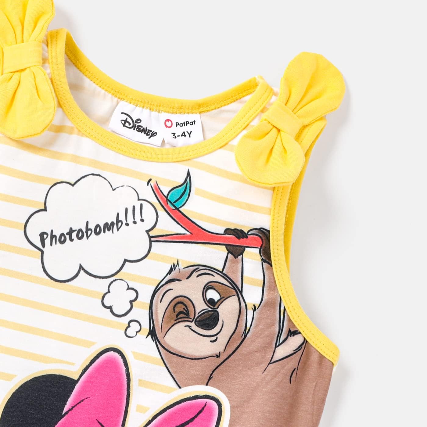 Miniatura 3 de Disney Mickey Mouse Stripe Print Tank Top for Toddler and Little Kids