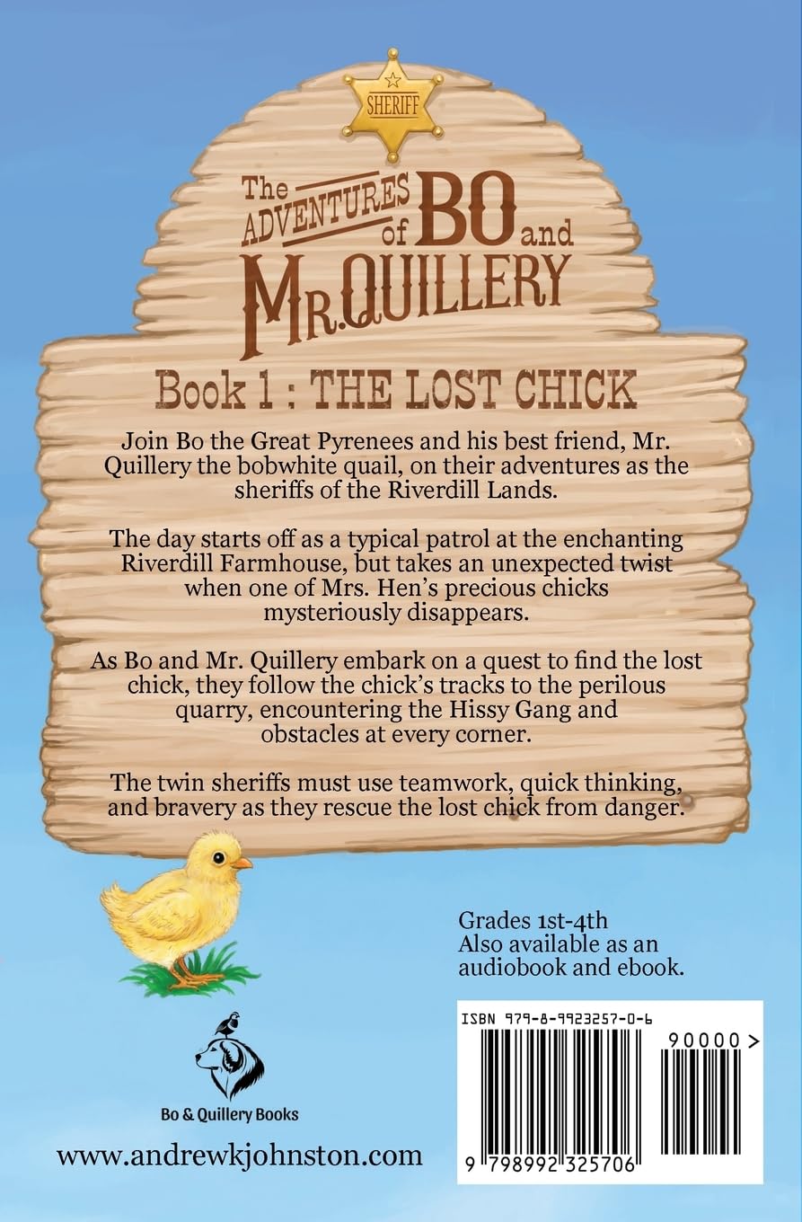 The Adventures of Bo and Mr. Quillery: An Early Chapter Book for Kids (Book 1: The Lost Chick) - Image 2