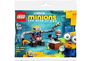 Minions Bob Minion with Robot Arms Brick Building Kit 30387 Playset