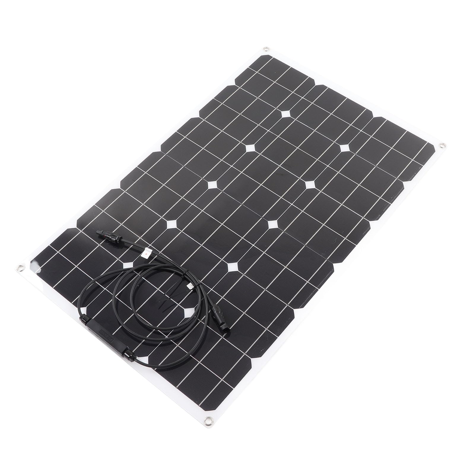 FTVOGUE Panel Solar Flexible, Panel Cargador Solar Monocristalino 90W 16V