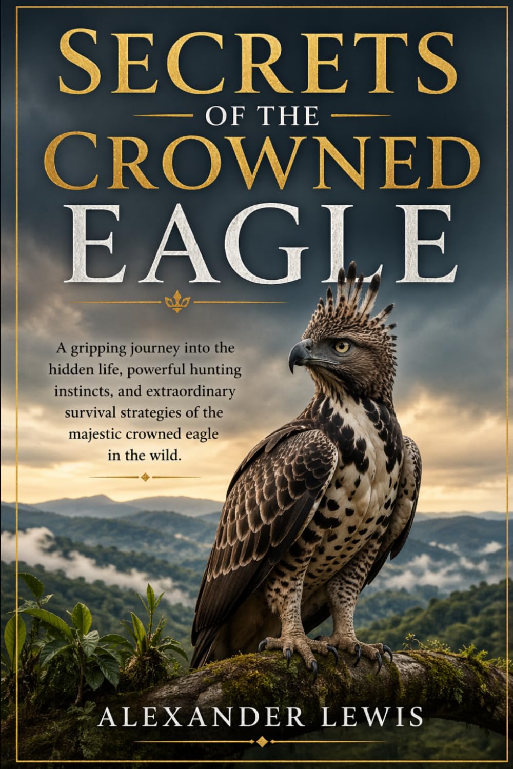 SECRETS OF THE CROWNED EAGLE: A gripping journey into the hidden life, powerful hunting instincts, and extraordinary survival strategies of the majestic crowned eagle in the wild.