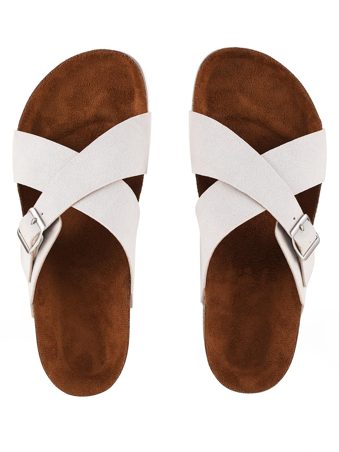 MOZAFIA PU Comfortable Stylish Sandals with Open-Toe F;lip Flop Casual Flat Sandals for Women (B0D3HCP441) Amazon Price History, Amazon Price Tracker