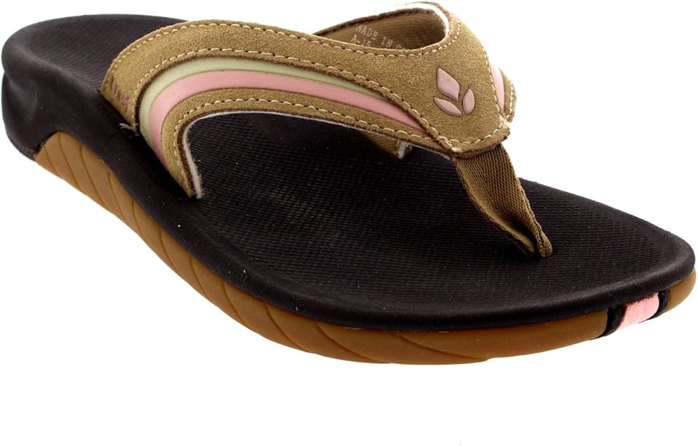 Reef Damen Girls Slap 3 Leder Surfen Sports Wasser Sandalen Flip Flops