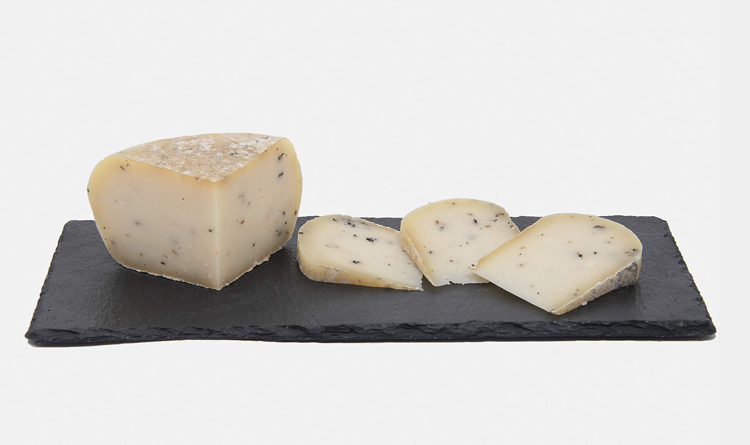 Pecorino al Tartufo | trancio sottovuoto da 0,3 kg | formaggio artigianale toscano | Salumificio Artigianale Gombitelli - Toscana