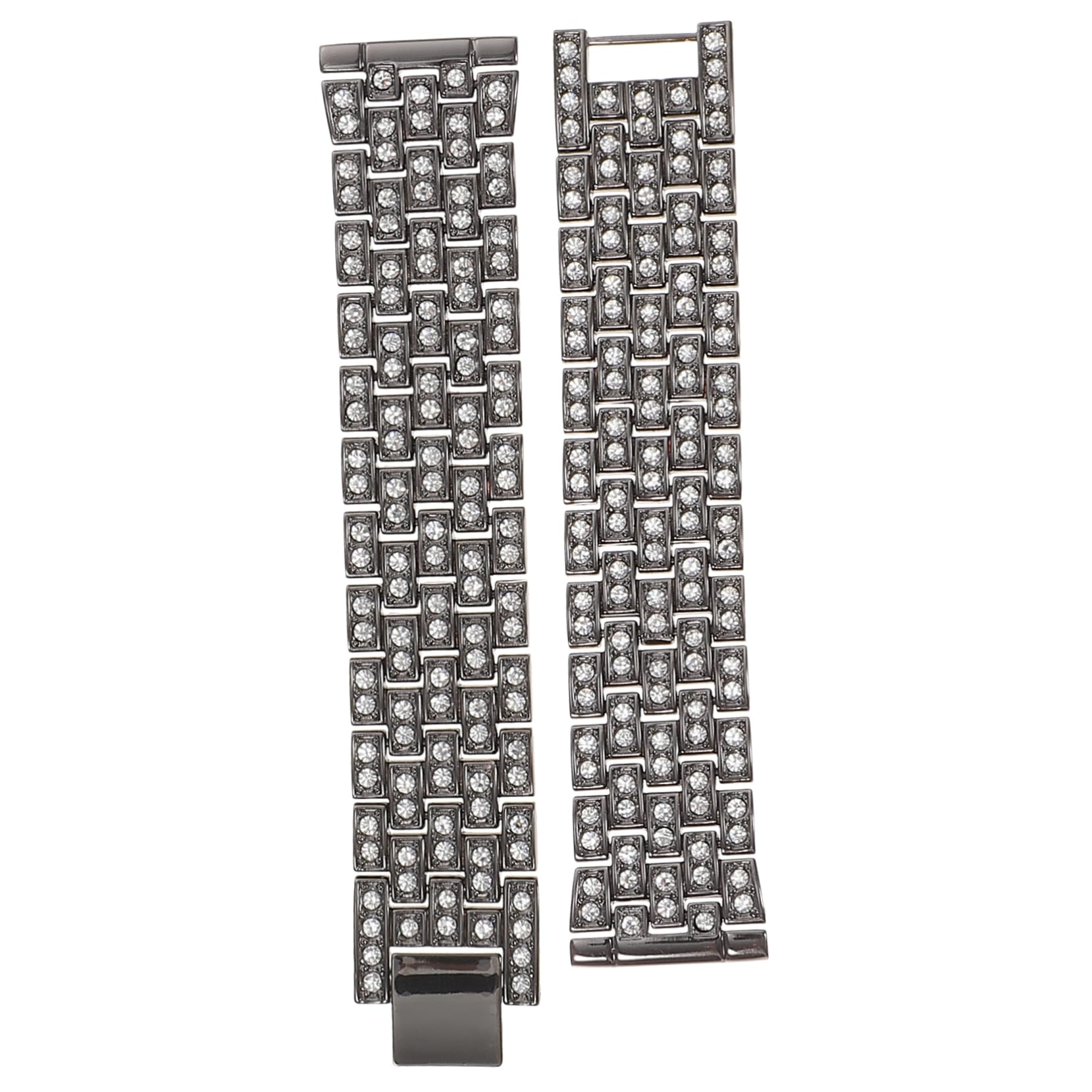 Correa de reloj con diamantes delicada y cómoda de instalar 8