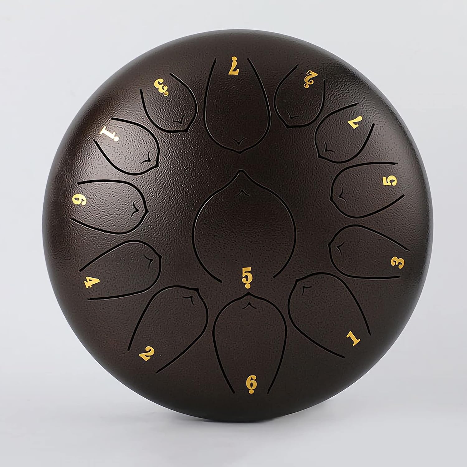 Steel Tongue Drum C Major 12 pulgadas 13 tonos miniatura 1