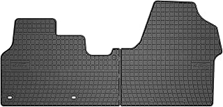 MOTOS Rubber Mats Car Floor Mat Suitable for Opel Vivaro C from 2019 Van, 9 Passengers, First Row of Seats, Improve Your Travel Comfort with Non-Slip Mat, Car All-Weather Floor Mats, Car Protection