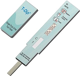 Prime Screen [25 Pack] Nicotine Tobacco Cotinine Urine Test Kit - Urine Dip Card Testing Cotinine from Smoking - WCOT-114