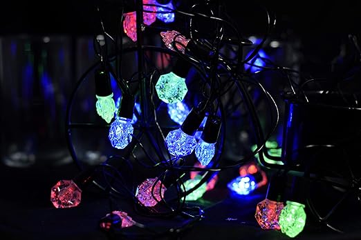 Buy Lexton Dl 10 5m Crystal Shape Crystal Led Light Multicolour Online At Low Prices In India Amazon In