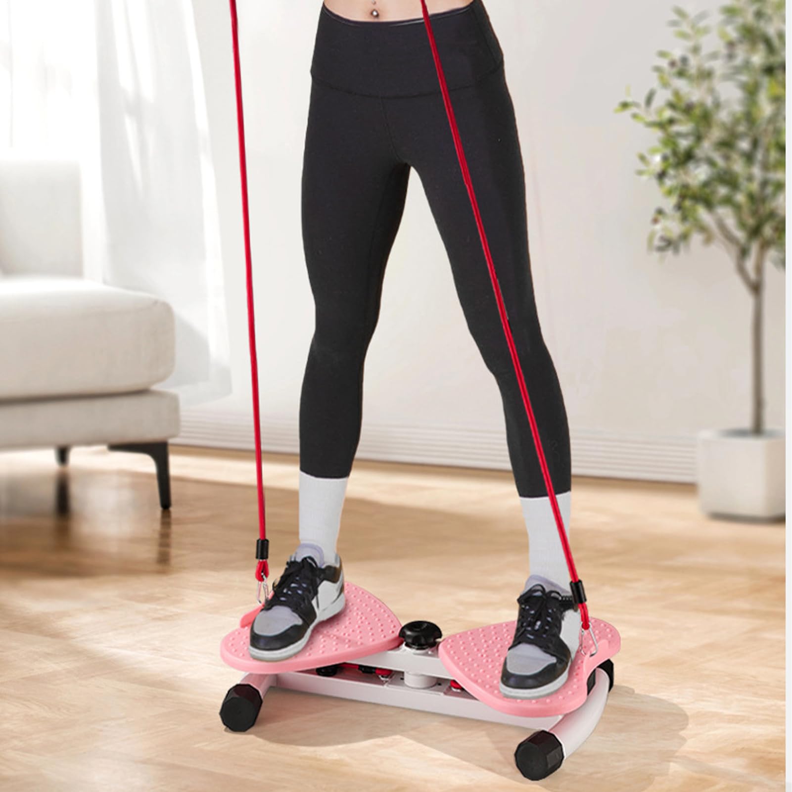 Antypoślizgowa deska skręcana, bezgłośne narzędzie fitness, obrotowa maszyna do ćwiczeń 30 x 30 cm o stabilnej konstrukcji, trenażer rdzenia i brzucha, domowa siłownia o stabilnej konstrukcji, sprzęt
