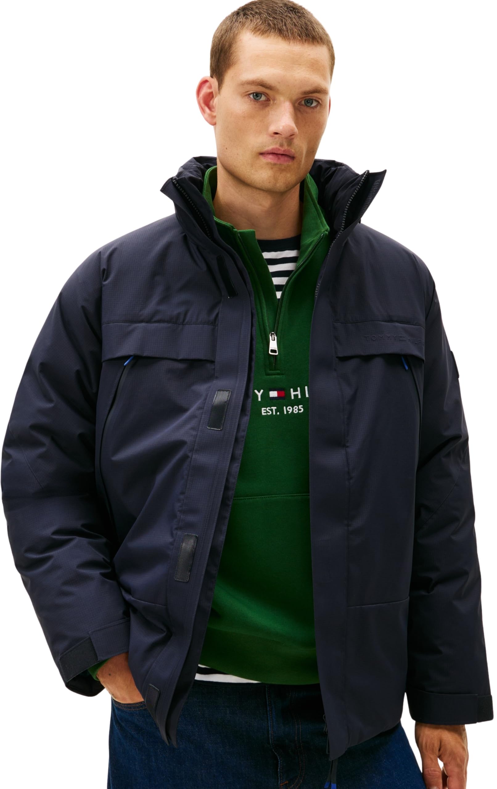 Tommy Hilfiger Herren Tech Padded Jkt Mw0mw40636 Andere Jacken (1er Pack)