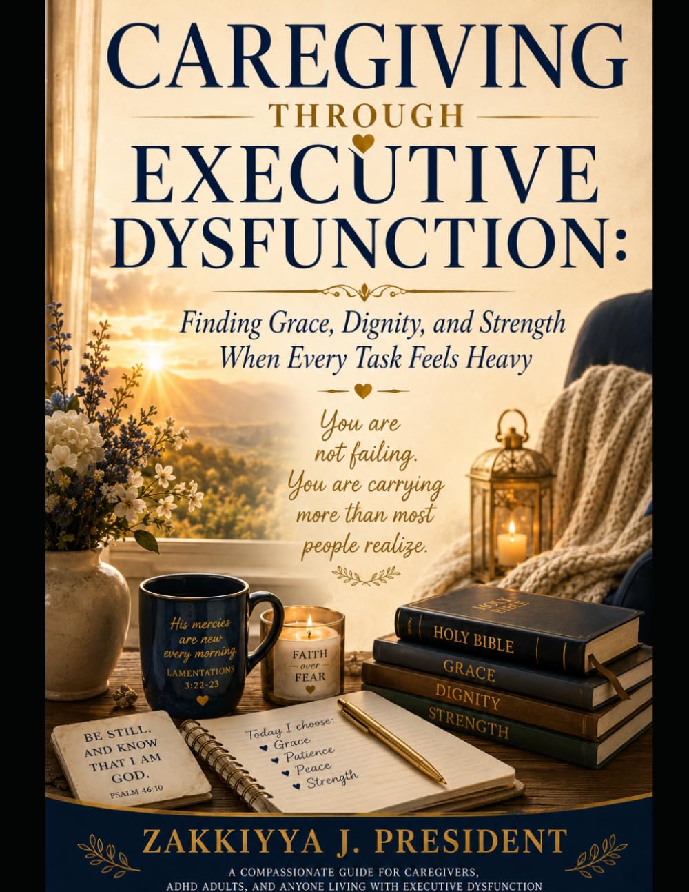 CAREGIVING THROUGH EXECUTIVE DYSFUNCTION: Finding Grace, Dignity, and Strength When Every Task Feels Heavy