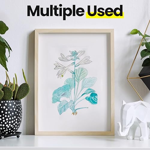 Miniatura 7 de Harloon 500 hojas de papel de construcción blanco a granel, pesado tamaño A4, papel de construcción blanco grueso para suministros de manualidades,