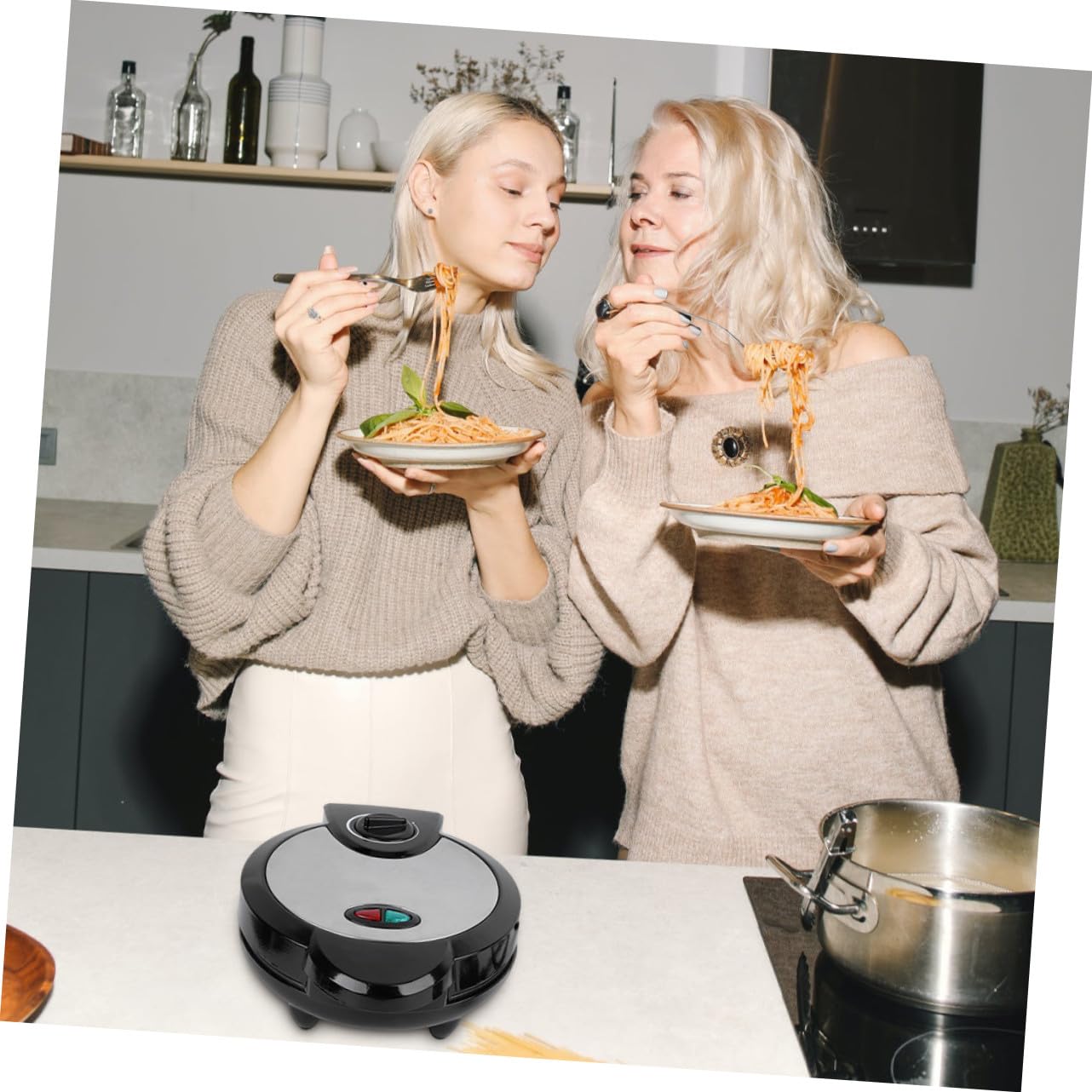 Máquina para Hacer Rollitos de Huevo Waflera Hogar Crepera Eléctrica de Helado Máquina para Hacer de Helado