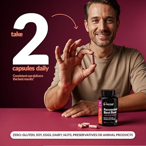 Miniatura 8 de Raíz de remolacha fermentada orgánica, maca negra, zanahoria, espinacas, arándano, jengibre, salud general mejorada para mujeres y hombres,