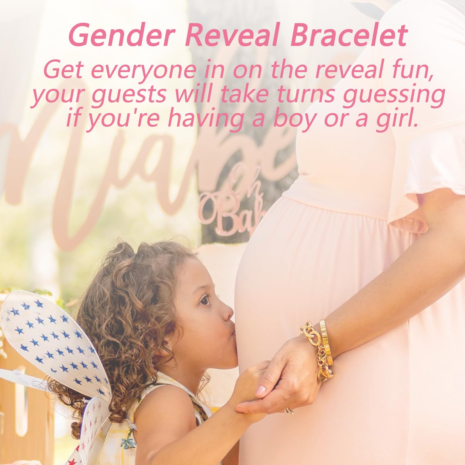 30 Stück Gender Reveal Armbänder – Silikon, Team Boy & Team Girl, Für Baby-Shower Partys