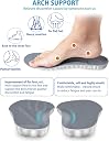 VazzLox Unisex's Grey Male (40 to 45 Euro) (Foam Acupressure Insole) gallery image