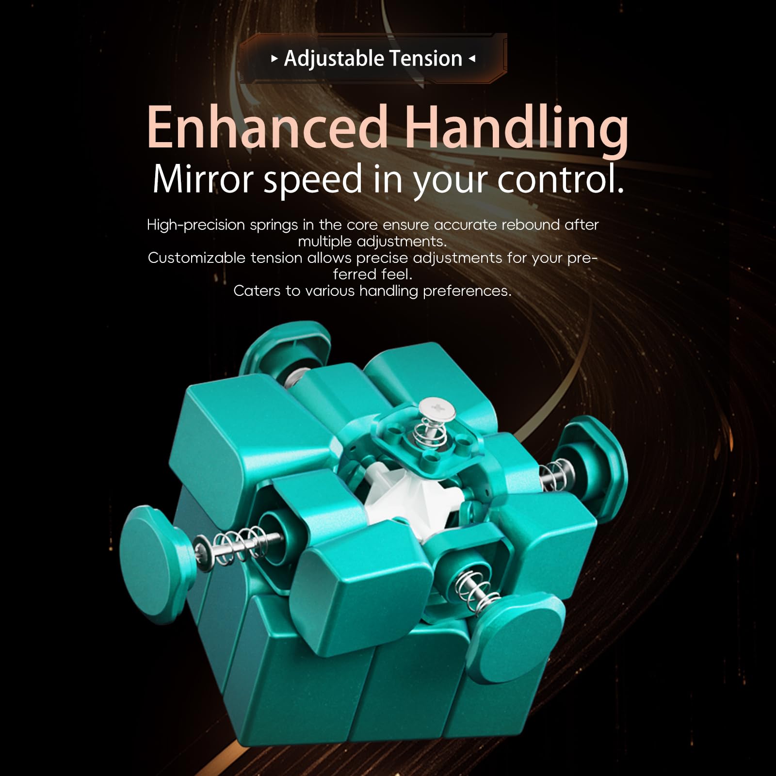 Moyu Mirror Cube V2, 3x3 Stickerless Magic Cube 3x3x3 Magic Speed Puzzle Original - Image 3