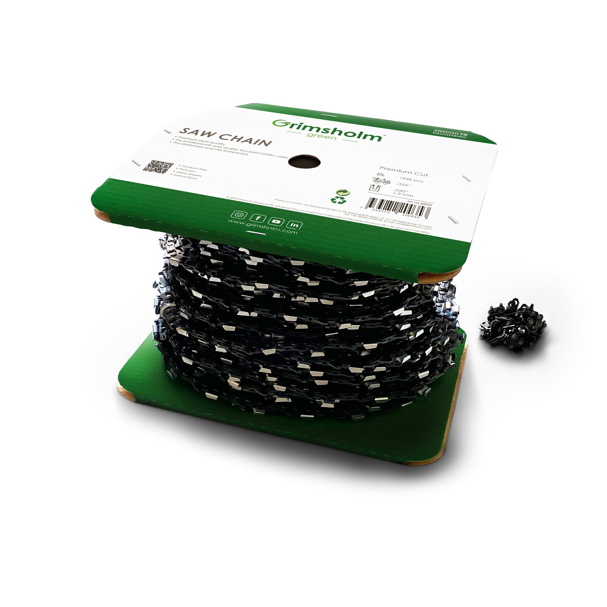 Cadena para motosierra Premium Cut 1848 DL .325".050"/1,3 mm