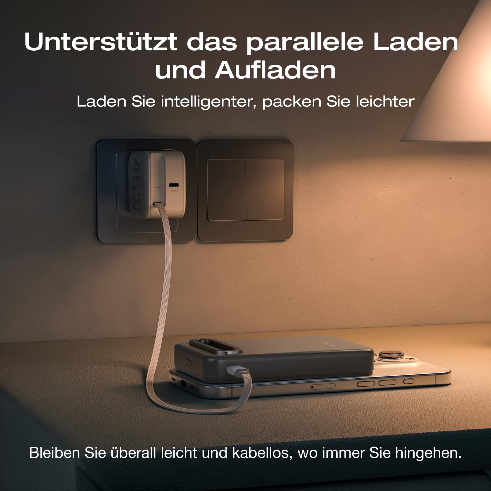EcoFlow Qi2 Magnetic Powerbank 10000mAh 15W, Qi2-zertifiziert Wireless Power Bank 36W Kabelloses Magnetische Powerbank Tragbares Ladegerät für iPhone 17/16/15 Pro Max, Schwarz