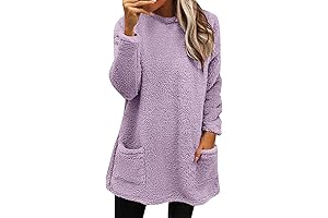 Comfy and Cozy Women's Sherpa Pullover: Your Amazon Day Special Essential