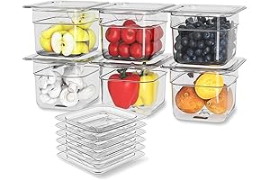 Durable Plastic Food Pans with Lids for Restaurant-Quality Food Storage