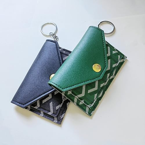 Miniatura 6 de STERCULIA Pastillero para control de natalidad, cartera de piel sintética, soporte para medicamentos, estampado de flecha (verde)