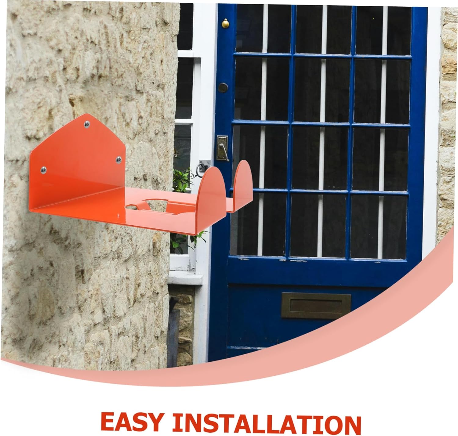 TEHAUX 1set Heavy Duty Garage Storage Utility Hook Tool Hanger for Wall Organization Power Tool Rack for Garage Garden Equipment Storage