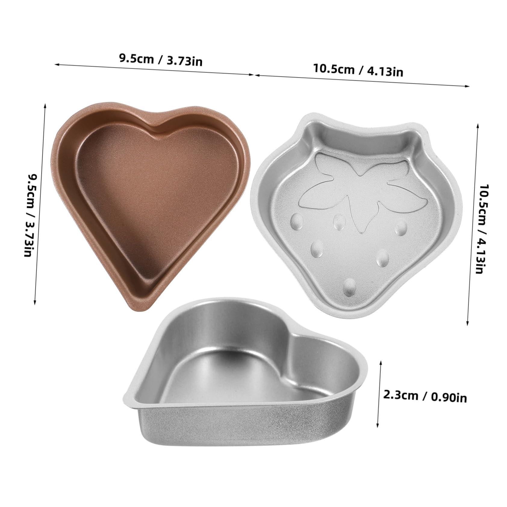 MAGICLULU 12 Piezas Mini Molde Para Pasteles Bandeja Para Hornear Bandeja Para Hornear Moldes Para Hornear Pasteles De Queso Moldes Antiadherentes Para Gelatina Moldes Para Hornear