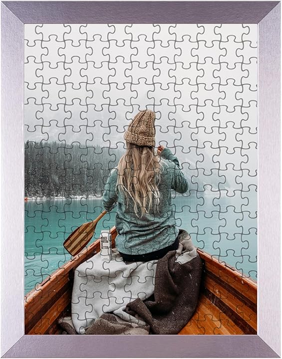 Rahmendesign24 cornice per puzzle milano ca. 1500-2000 pezzi 60 x 85 cm 85 x 60 cm