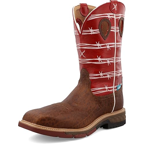 Twisted X Men's 12" Western Work Boot