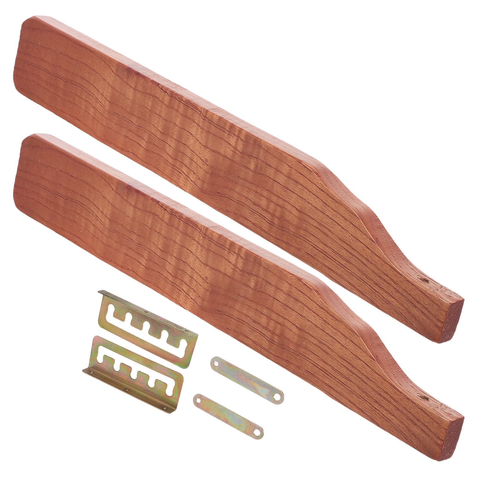 Anneome Liegestuhl Armlehnenpolster aus Holz, Armlehnenstützen für Gartenstuhl, verstellbare Armlehnen für Terrassenliegen, für Patio und Homeoffice