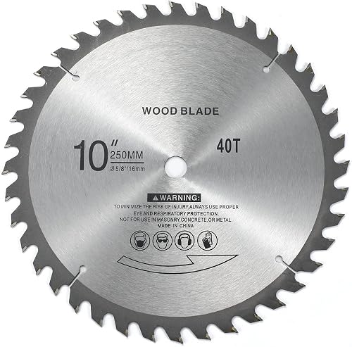10" 40T Carbide Tip Wood Working Saw Blade