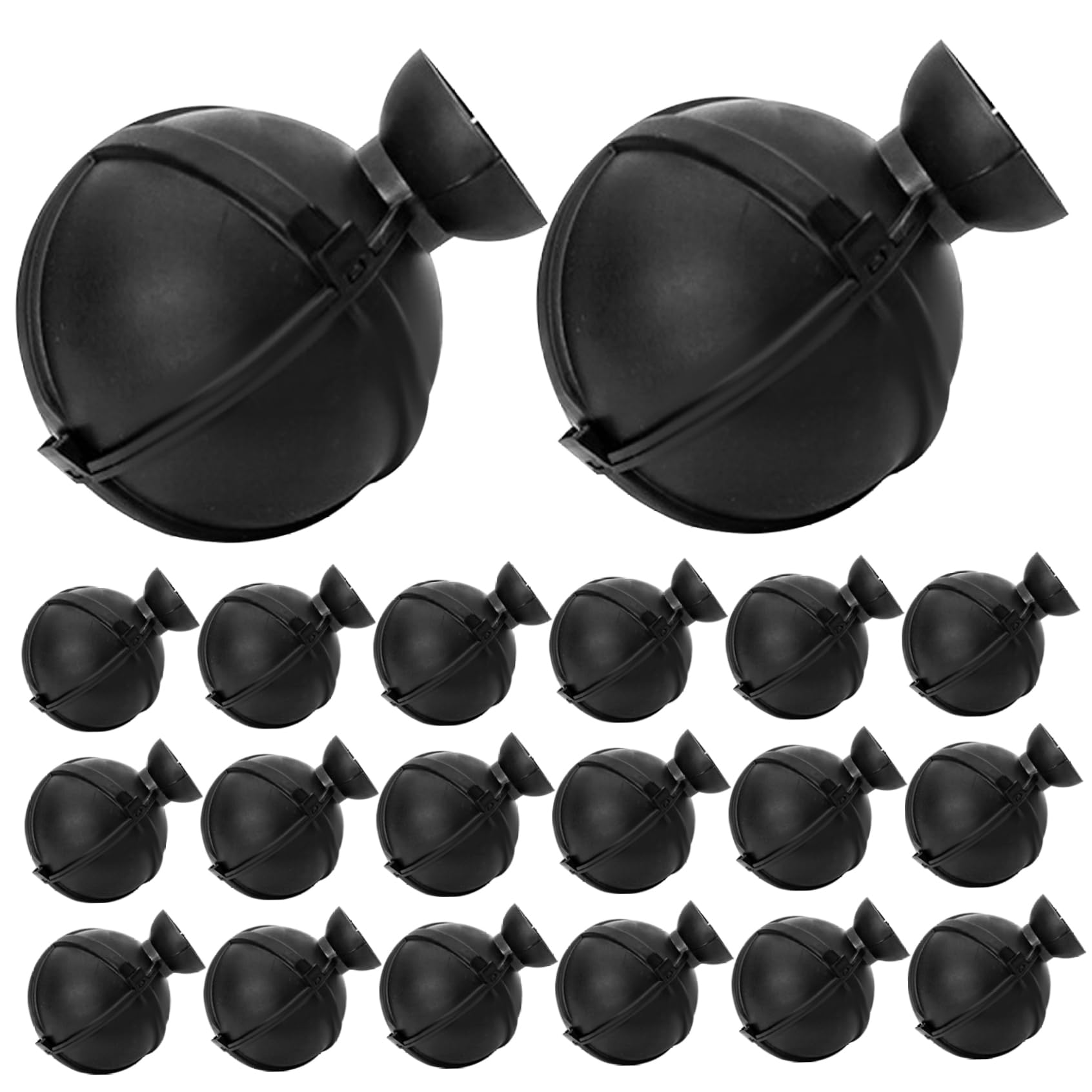 Vainas de de Aire, 20 Piezas, Bola de injerto de 3, 15 Pulgadas para Ramas de 0, 8-2cm, Bola de enraizamiento de Plantas autoblocante ventilada para jardinería