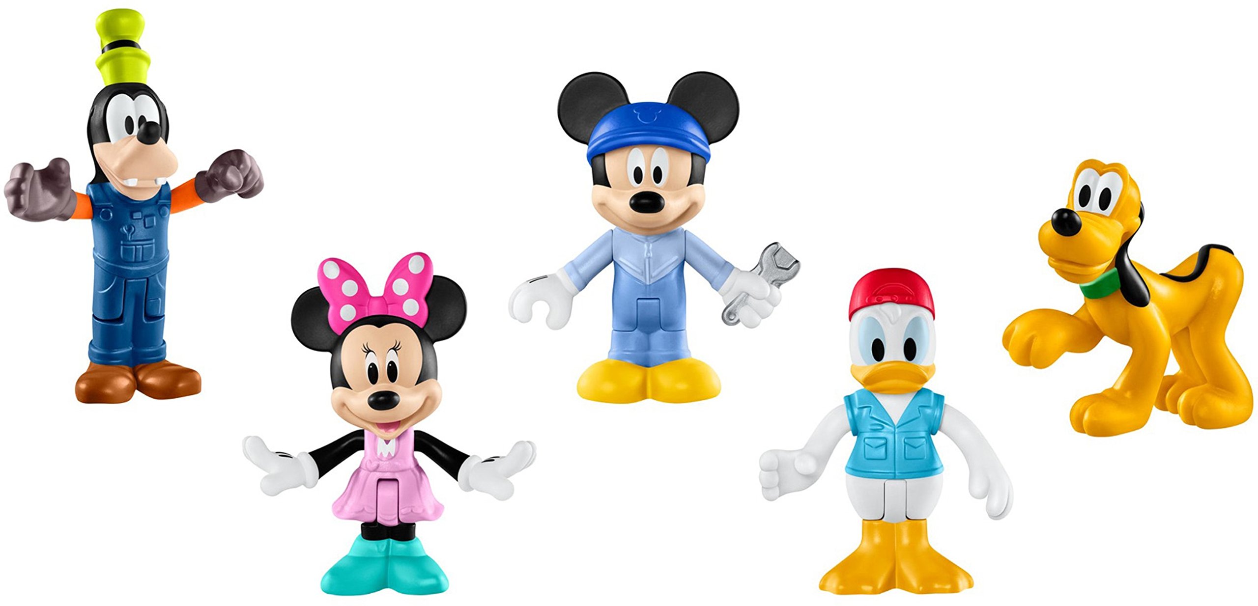 Amazon.com: Fisher-Price Disney Mickey 's cochera Gang Deluxe