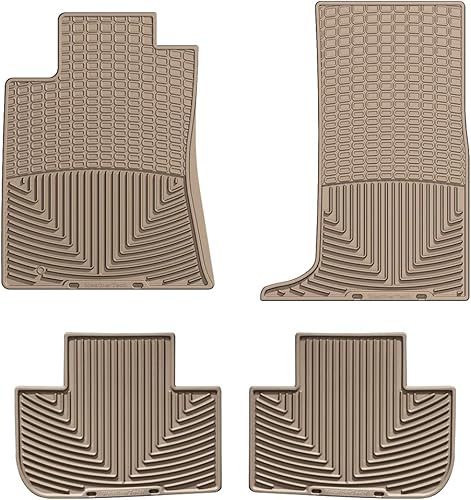 WeatherTech All-Weather Floor Mats for Cadillac CTS, CTS-V - 1st & 2nd Row (W93TN-W193TN), Tan