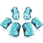 BOSONER Kids/Youth Knee Pad Elbow Pads Guards Protective Gear Set for Roller Skates Cycling BMX Bike Skateboard Inline Skatings Scooter Riding Sports