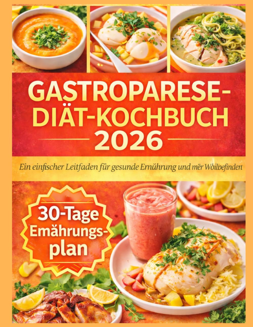 Gastroparese-Diät-Kochbuch 2026: Ein einfacher Leitfaden für gesunde Ernährung und mehr Wohlbefinden